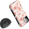 image:imageCasely iPhone 12 Mini Case  Sneaky Monkeys  Frida Kahlo Jungle Floral  Bold Protective Design  Compatible with MagSafePerfect Paradise  Tropical Palm Tree Floral