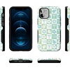 image:imageCasely iPhone 12 Mini Case  Sneaky Monkeys  Frida Kahlo Jungle Floral  Bold Protective Design  Compatible with MagSafePura Vida  Coastal Checkers