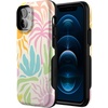 image:imageCasely iPhone 12 Mini Case  Sneaky Monkeys  Frida Kahlo Jungle Floral  Bold Protective Design  Compatible with MagSafePura Vida  Oasis