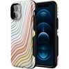 image:imageCasely iPhone 12 Mini Case  Sneaky Monkeys  Frida Kahlo Jungle Floral  Bold Protective Design  Compatible with MagSafeRide The Wave  Pastel Rainbow Lined