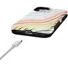 image:imageCasely iPhone 12 Mini Case  Sneaky Monkeys  Frida Kahlo Jungle Floral  Bold Protective Design  Compatible with MagSafeRide The Wave  Pastel Rainbow Lined