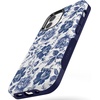image:imageCasely iPhone 12 Mini Case  Sneaky Monkeys  Frida Kahlo Jungle Floral  Bold Protective Design  Compatible with MagSafeRose to Fame  Blue  White Rose Floral