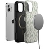 image:imageCasely iPhone 12 Mini Case  Sneaky Monkeys  Frida Kahlo Jungle Floral  Bold Protective Design  Compatible with MagSafeSage Tapestry  Floral Vines