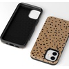 image:imageCasely iPhone 12 Mini Case  Sneaky Monkeys  Frida Kahlo Jungle Floral  Bold Protective Design  Compatible with MagSafeSpot On  Dotted Animal