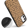image:imageCasely iPhone 12 Mini Case  Sneaky Monkeys  Frida Kahlo Jungle Floral  Bold Protective Design  Compatible with MagSafeSpot On  Dotted Animal