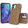image:imageCasely iPhone 12 Mini Case  Sneaky Monkeys  Frida Kahlo Jungle Floral  Bold Protective Design  Compatible with MagSafeSpot On  Dotted Animal