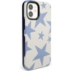 image:imageCasely iPhone 12 Mini Case  Sneaky Monkeys  Frida Kahlo Jungle Floral  Bold Protective Design  Compatible with MagSafeStars Align  Blue  White Stars