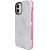 image:imageCasely iPhone 12 Mini Case  Sneaky Monkeys  Frida Kahlo Jungle Floral  Bold Protective Design  Compatible with MagSafeSubtle Blush  White and Pink Marble