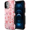 image:imageCasely iPhone 12 Mini Case  Sneaky Monkeys  Frida Kahlo Jungle Floral  Bold Protective Design  Compatible with MagSafeThats Amore  Valentines