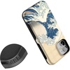 image:imageCasely iPhone 12 Mini Case  Sneaky Monkeys  Frida Kahlo Jungle Floral  Bold Protective Design  Compatible with MagSafeThe Great Wave  The Met Series