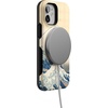 image:imageCasely iPhone 12 Mini Case  Sneaky Monkeys  Frida Kahlo Jungle Floral  Bold Protective Design  Compatible with MagSafeThe Great Wave  The Met Series