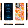 image:imageCasely iPhone 12 Mini Case  Sneaky Monkeys  Frida Kahlo Jungle Floral  Bold Protective Design  Compatible with MagSafeTropical Color Splash  Abstract Retro