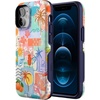 image:imageCasely iPhone 12 Mini Case  Sneaky Monkeys  Frida Kahlo Jungle Floral  Bold Protective Design  Compatible with MagSafeTropical Heat  Beachy Collage
