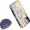 image:imageCasely iPhone 12 Mini Case  Sneaky Monkeys  Frida Kahlo Jungle Floral  Bold Protective Design  Compatible with MagSafeTuscan Tiles  Dolce Vita
