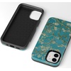 image:imageCasely iPhone 12 Mini Case  Sneaky Monkeys  Frida Kahlo Jungle Floral  Bold Protective Design  Compatible with MagSafeVan Gogh  Almond Blossom Floral