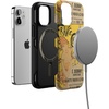 image:imageCasely iPhone 12 Mini Case  Sneaky Monkeys  Frida Kahlo Jungle Floral  Bold Protective Design  Compatible with MagSafeVan Gogh  French Bubbly