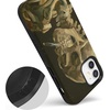 image:imageCasely iPhone 12 Mini Case  Sneaky Monkeys  Frida Kahlo Jungle Floral  Bold Protective Design  Compatible with MagSafeVan Gogh  Skull of a Skeleton with Burning Cig