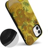image:imageCasely iPhone 12 Mini Case  Sneaky Monkeys  Frida Kahlo Jungle Floral  Bold Protective Design  Compatible with MagSafeVan Gogh  Sunflowers Floral