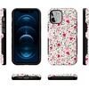 image:imageCasely iPhone 12 Mini Case  Sneaky Monkeys  Frida Kahlo Jungle Floral  Bold Protective Design  Compatible with MagSafeVines of Love  Floral Heart