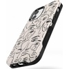image:imageCasely iPhone 12 Mini Case  Sneaky Monkeys  Frida Kahlo Jungle Floral  Bold Protective Design  Compatible with MagSafeWere All Human  Minimal Face Art