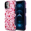 image:imageCasely iPhone 12 Mini Case  Sneaky Monkeys  Frida Kahlo Jungle Floral  Bold Protective Design  Compatible with MagSafeXOXO  Pink Candy Hearts