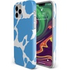 image:imageCasely iPhone 12 Pro Max Case  Scribble Me that  Crayola Rainbow Pencil  Classic Ultra Slim DesignCurrent MOOd  Light Blue Cow Print