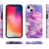 image:imageCasely iPhone 13 Case  Monets Morning  The Met Museum  Compatible with MagSafe  Classic Ultra Slim DesignTie Dying Over You  Purple Marble