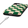 image:imageCasely iPhone 13 Case  Monets View  The Met Museum  Bold Protective Design  Compatible with MagSafeFit Check  Green Checkerboard