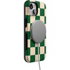image:imageCasely iPhone 13 Case  Monets View  The Met Museum  Bold Protective Design  Compatible with MagSafeFit Check  Green Checkerboard