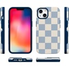 image:imageCasely iPhone 13 Case  Monets View  The Met Museum  Bold Protective Design  Compatible with MagSafeFit Check  Light Blue Checkerboard