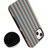 image:imageCasely iPhone 13 Case  Monets View  The Met Museum  Bold Protective Design  Compatible with MagSafeGo New York  Blue  Orange Stripes