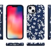 image:imageCasely iPhone 13 Case  Monets View  The Met Museum  Bold Protective Design  Compatible with MagSafeNavy Cherry Blossom Floral