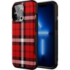 image:imageCasely iPhone 13 Pro Case  Find Your Muse  Frida Kahlo Portrait  Bold Protective Design  Compatible with MagSafeAs if Red Plaid
