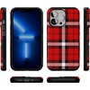 image:imageCasely iPhone 13 Pro Case  Find Your Muse  Frida Kahlo Portrait  Bold Protective Design  Compatible with MagSafeAs if Red Plaid
