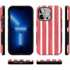 image:imageCasely iPhone 13 Pro Case  Find Your Muse  Frida Kahlo Portrait  Bold Protective Design  Compatible with MagSafeEast Coast Summer  Red Stripes