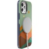 image:imageCasely iPhone 13 Pro Case  Find Your Muse  Frida Kahlo Portrait  Bold Protective Design  Compatible with MagSafeEndless Peaks  Colorblock Mountain