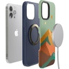 image:imageCasely iPhone 13 Pro Case  Find Your Muse  Frida Kahlo Portrait  Bold Protective Design  Compatible with MagSafeEndless Peaks  Colorblock Mountain