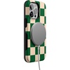 image:imageCasely iPhone 13 Pro Case  Find Your Muse  Frida Kahlo Portrait  Bold Protective Design  Compatible with MagSafeFit Check  Green Checkerboard