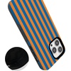 image:imageCasely iPhone 13 Pro Case  Find Your Muse  Frida Kahlo Portrait  Bold Protective Design  Compatible with MagSafeGo New York  Blue  Orange Stripes