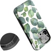image:imageCasely iPhone 13 Pro Case  Find Your Muse  Frida Kahlo Portrait  Bold Protective Design  Compatible with MagSafeLeaf Me Alone  Green Floral Print