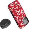 image:imageCasely iPhone 13 Pro Case  Find Your Muse  Frida Kahlo Portrait  Bold Protective Design  Compatible with MagSafeLove Song Remix  Ombre Hearts