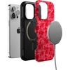 image:imageCasely iPhone 13 Pro Case  Find Your Muse  Frida Kahlo Portrait  Bold Protective Design  Compatible with MagSafeRose Garden  Red Aesthetic