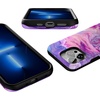 image:imageCasely iPhone 13 Pro Case  Find Your Muse  Frida Kahlo Portrait  Bold Protective Design  Compatible with MagSafeTie Dying Over You  Purple Marble