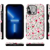 image:imageCasely iPhone 13 Pro Case  Find Your Muse  Frida Kahlo Portrait  Bold Protective Design  Compatible with MagSafeVines of Love  Floral Heart