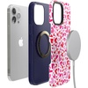 image:imageCasely iPhone 13 Pro Case  Find Your Muse  Frida Kahlo Portrait  Bold Protective Design  Compatible with MagSafeXOXO  Pink Candy Hearts