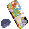 image:imageCasely iPhone 13 Pro Max Case  All the Fun Things  Fun on Weekdays  Bold Protective Design  Compatible with MagSafeBotanical Blooms  Floral Patchwork