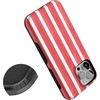image:imageCasely iPhone 13 Pro Max Case  All the Fun Things  Fun on Weekdays  Bold Protective Design  Compatible with MagSafeEast Coast Summer  Red Stripes