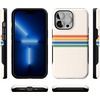 image:imageCasely iPhone 13 Pro Max Case  All the Fun Things  Fun on Weekdays  Bold Protective Design  Compatible with MagSafeTotally Groovy  Rainbow Stripes