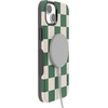 image:imageCasely iPhone 14 Case  Monets Bridge  The Met Museum  Bold Protective Design  Compatible with MagSafeFit Check  Green Checkerboard