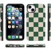 image:imageCasely iPhone 14 Case  Monets Bridge  The Met Museum  Bold Protective Design  Compatible with MagSafeFit Check  Green Checkerboard